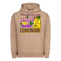 Pigment Burro when life gives you lemons make lemonade Urban Hoodie - texasbilliewilder