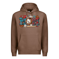 Chestnut mom baseball Premium Hoodie - Zillion Design Studio