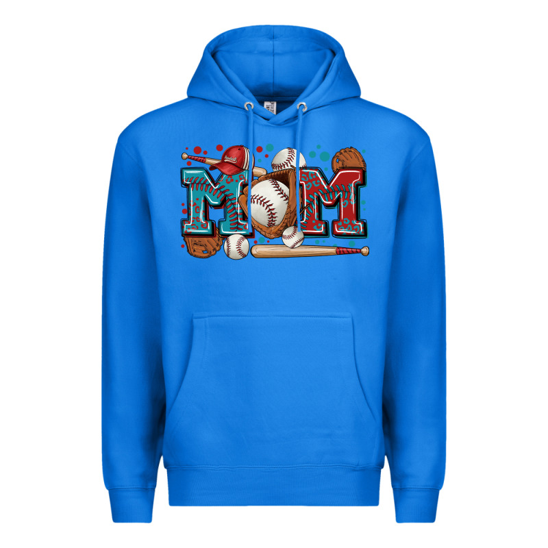 Mom Baseball Premium Hoodie by Zillion Design Studio | Teevron
