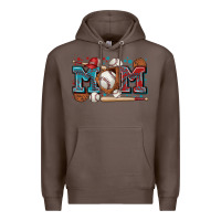 Coffee mom baseball Premium Hoodie - Zillion Design Studio