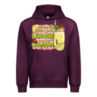 Mauve Wine when life gives you lemons make lemonade Urban Hoodie - texasbilliewilder