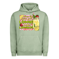 Pigment Oil Green when life gives you lemons make lemonade Urban Hoodie - texasbilliewilder