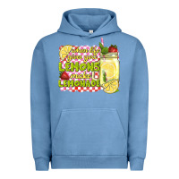 Pigment Pebble Blue when life gives you lemons make lemonade Urban Hoodie - texasbilliewilder