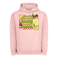 Pigment Salmon when life gives you lemons make lemonade Urban Hoodie - texasbilliewilder