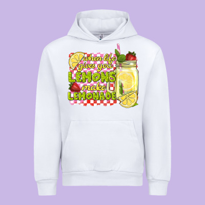 When Life Gives You Lemons Make Lemonade Urban Hoodie Designed By Texasbilliewilder