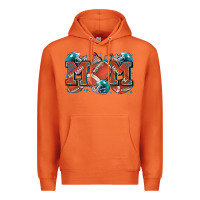 Carrot mom american football Premium Hoodie - Zillion Design Studio