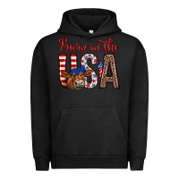 Pigment Black barn in the usa Urban Hoodie - Zillion Design Studio
