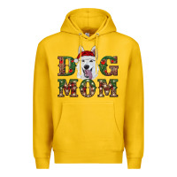 Lemon christmas  white shepherd dog mom Premium Hoodie - RanaPortraitStore