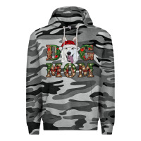 Slate Camo christmas  white shepherd dog mom Premium Hoodie - RanaPortraitStore