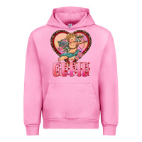 Fuchsia Pink cupid heart Urban Hoodie - RanaPortraitStore