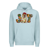 Blue Mist bulldog christmas joy Premium Hoodie - RanaPortraitStore