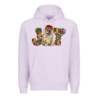 Lilac bulldog christmas joy Premium Hoodie - RanaPortraitStore