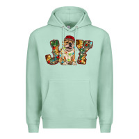 Seafoam bulldog christmas joy Premium Hoodie - RanaPortraitStore