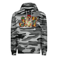 Slate Camo bulldog christmas joy Premium Hoodie - RanaPortraitStore