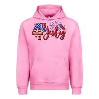 Fuchsia Pink 4th of july zillion Urban Hoodie - Zillion Design Studio
