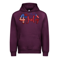 Mauve Wine 4th of july zillion Urban Hoodie - Zillion Design Studio