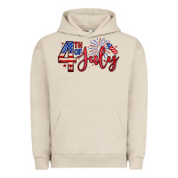 Pigment French Oak 4th of july zillion Urban Hoodie - Zillion Design Studio