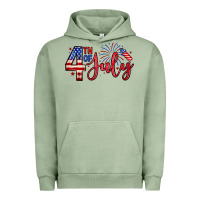 Pigment Oil Green 4th of july zillion Urban Hoodie - Zillion Design Studio