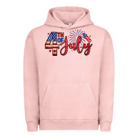Pigment Salmon 4th of july zillion Urban Hoodie - Zillion Design Studio