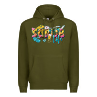Army Green scrub life Premium Hoodie - texasbilliewilder