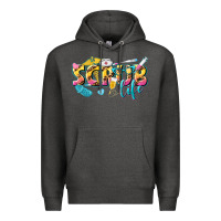 Charcoal Heather scrub life Premium Hoodie - texasbilliewilder