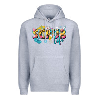 Heather Grey scrub life Premium Hoodie - texasbilliewilder