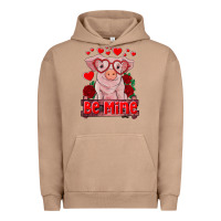 Pigment Burro be mine valentine's day baby pig Urban Hoodie - RanaPortraitStore