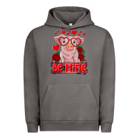 Pigment Tornado be mine valentine's day baby pig Urban Hoodie - RanaPortraitStore