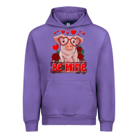 Tulip be mine valentine's day baby pig Urban Hoodie - RanaPortraitStore