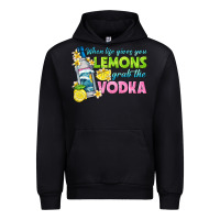 Black when life gives you lemons Urban Hoodie - texasbilliewilder