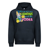 Navy when life gives you lemons Urban Hoodie - texasbilliewilder