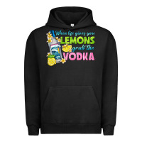 Pigment Black when life gives you lemons Urban Hoodie - texasbilliewilder