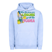 Pigment Grape Ice when life gives you lemons Urban Hoodie - texasbilliewilder