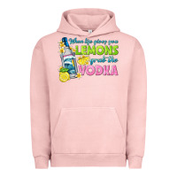 Pigment Salmon when life gives you lemons Urban Hoodie - texasbilliewilder