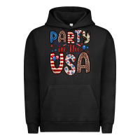 Pigment Black party in the usa Urban Hoodie - Zillion Design Studio