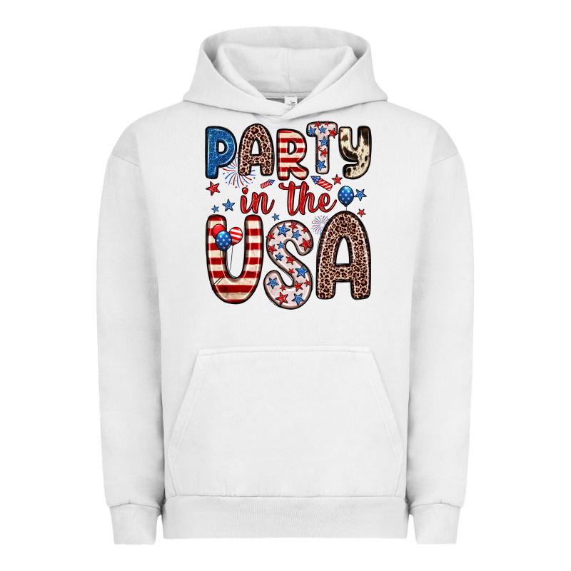 Party In The Usa Urban Hoodie by Zillion Design Studio | Teevron