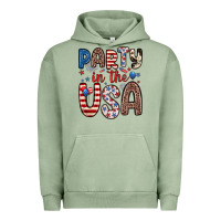 Pigment Oil Green party in the usa Urban Hoodie - Zillion Design Studio