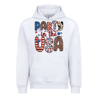 White party in the usa Urban Hoodie - Zillion Design Studio