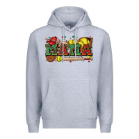 Heather Grey mama softball Premium Hoodie - Zillion Design Studio