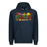 Navy mama softball Premium Hoodie - Zillion Design Studio