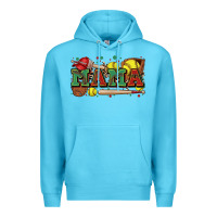 Ocean Blue mama softball Premium Hoodie - Zillion Design Studio