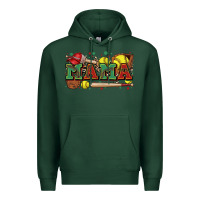 Sports Green mama softball Premium Hoodie - Zillion Design Studio