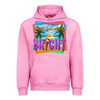 Fuchsia Pink your future is bright Urban Hoodie - texasbilliewilder
