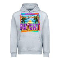 Heather Grey your future is bright Urban Hoodie - texasbilliewilder