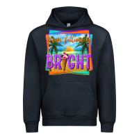 Navy your future is bright Urban Hoodie - texasbilliewilder
