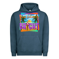 Pigment Midnight Navy your future is bright Urban Hoodie - texasbilliewilder