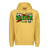 Antique Gold mama soccer Premium Hoodie - Zillion Design Studio