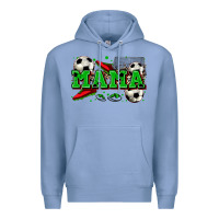 Colony Blue mama soccer Premium Hoodie - Zillion Design Studio