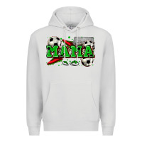 Dove Grey mama soccer Premium Hoodie - Zillion Design Studio