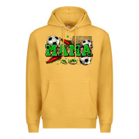 Mustard mama soccer Premium Hoodie - Zillion Design Studio